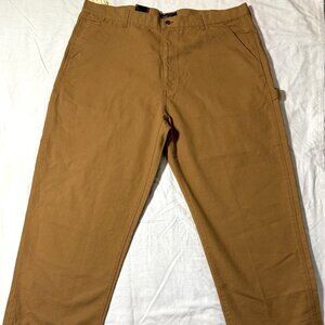 VTG Walls FR Flame Resistant Work Wear Brown Canvas Duck Pants Mens 46x30 NEW
